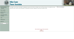 Desktop Screenshot of dallaspioneer.org